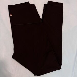 Lululemon Athletica Wunder Under Leggings 25” Size 6